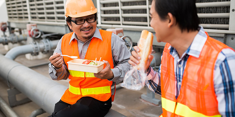 Travail post et alimentation