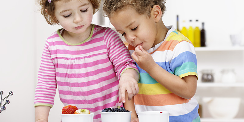 Menu type pour la semaine de bébé de 9 mois à 12 mois