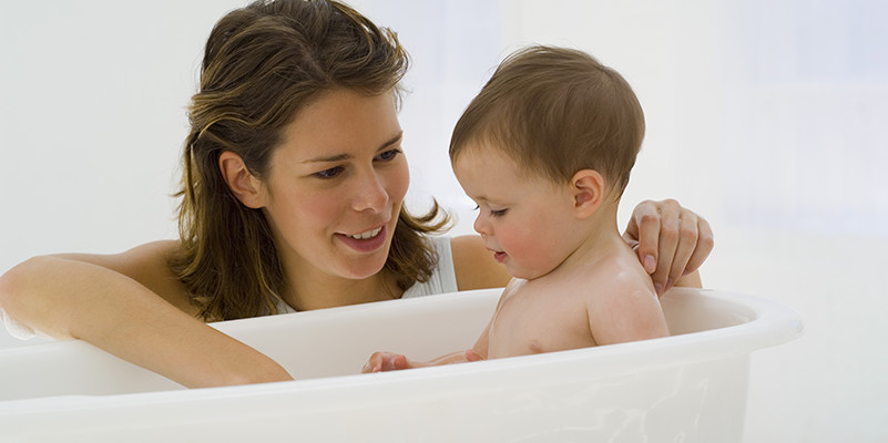 Salle de bain : une pice  risque pour lenfant